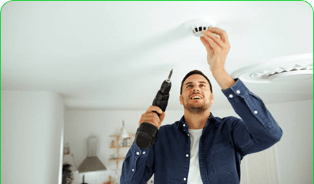 Person installing Rivio device