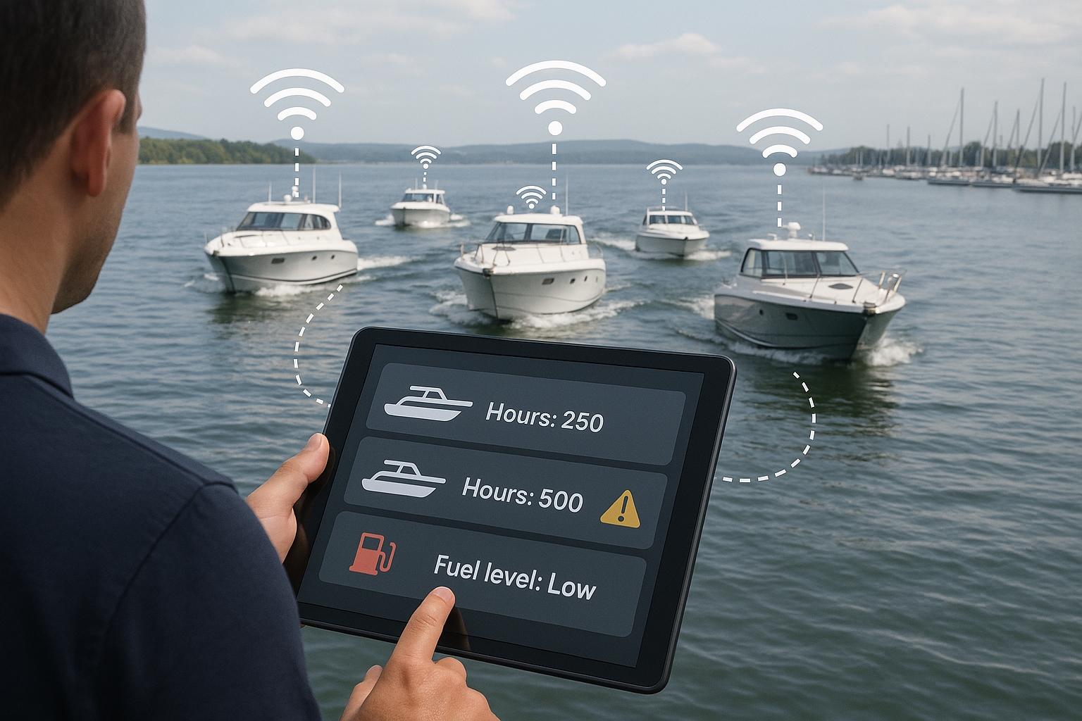 Boat Service Dashboard